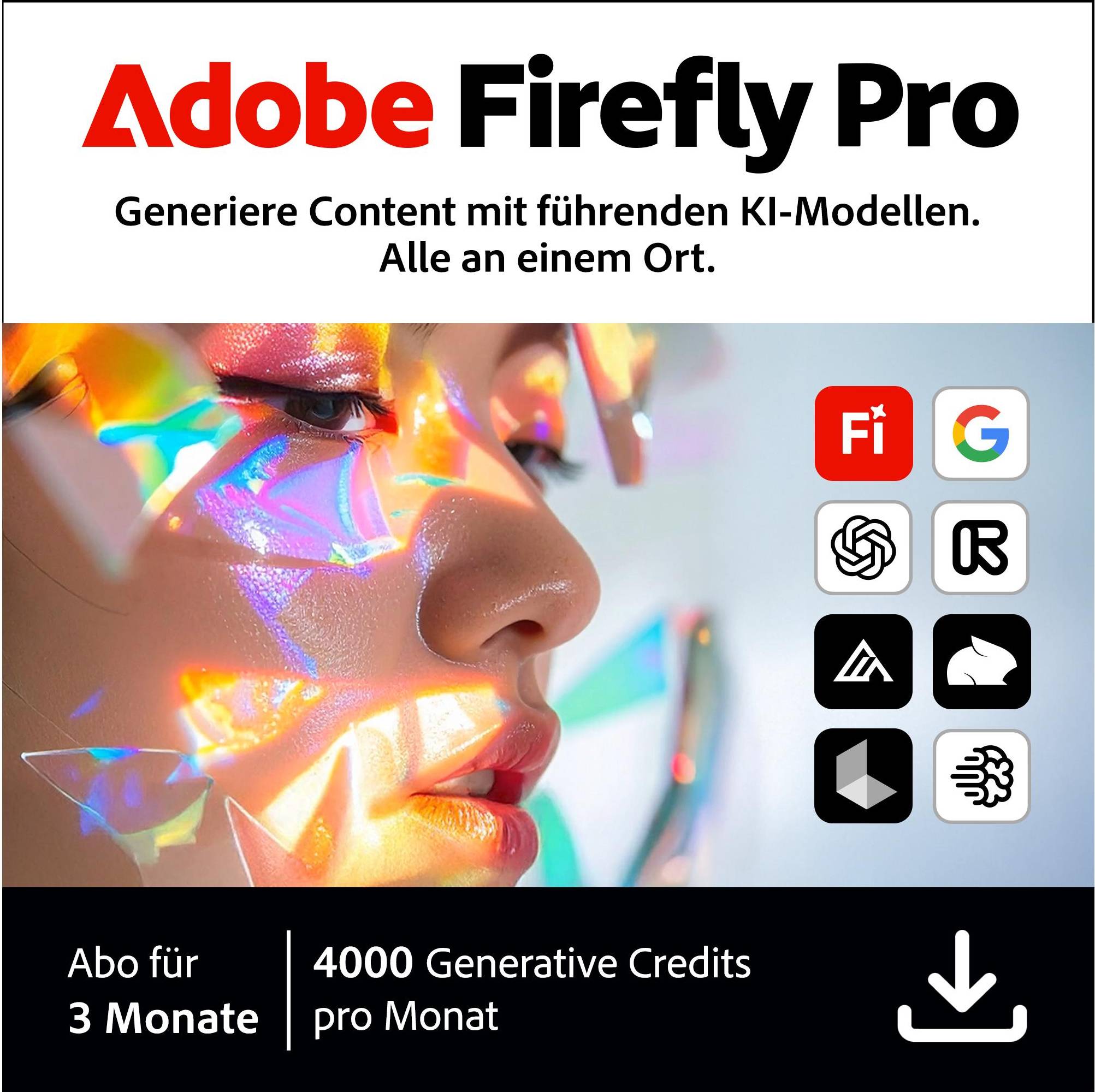 Adobe Firefly Pro 3M Download Code