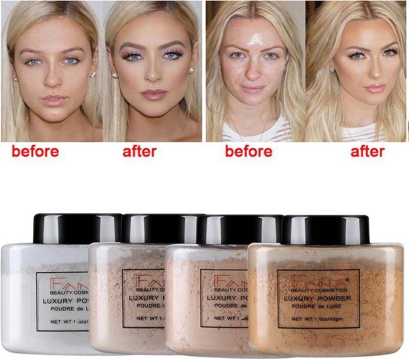Fana 4-Color Translucent Matte Setting Powder