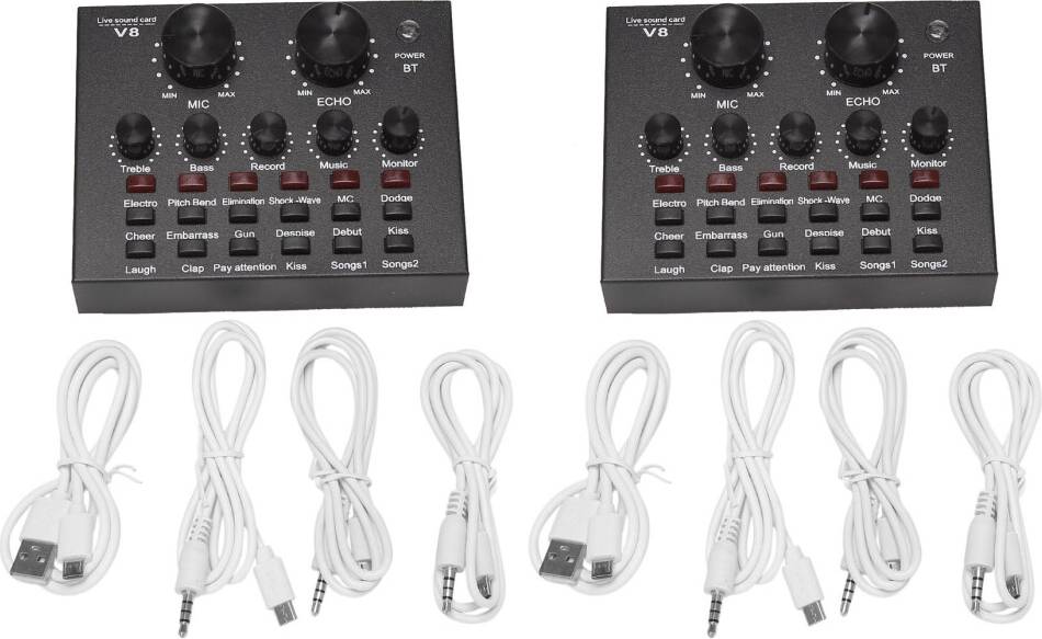 Typecat V8 Sound Card Audio Set