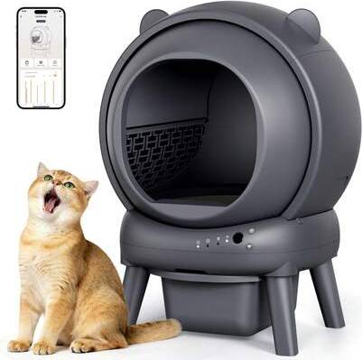 Cat Shein Automatic Cat Litter Box With Smart App Control