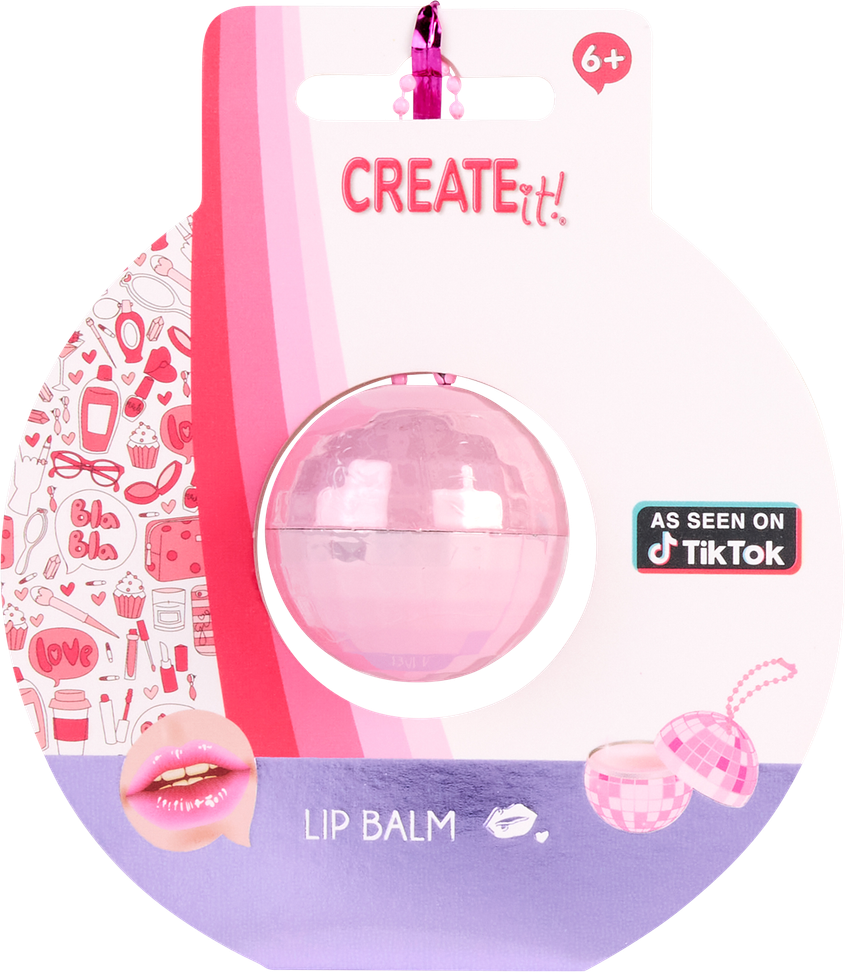 Leppepomade Disco Ball Rosa