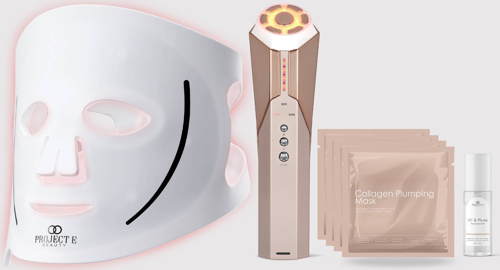 Red light therapy mask Project E Beauty Pro LED Red Light Therapy Mask