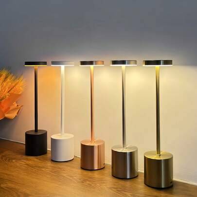 Shein Wireless LED Desk Rechargeable 3 Color Table Lamp