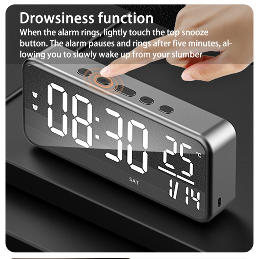 Typecat Smart Sound LED Music Alarm Clock