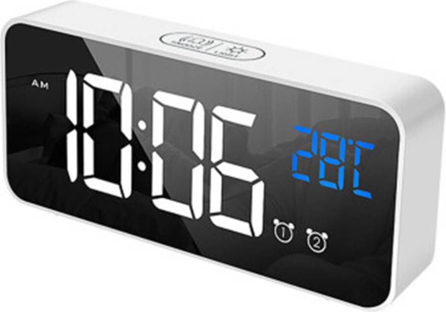 Echo clock Echo-View Rotatable Digital Alarm Clock