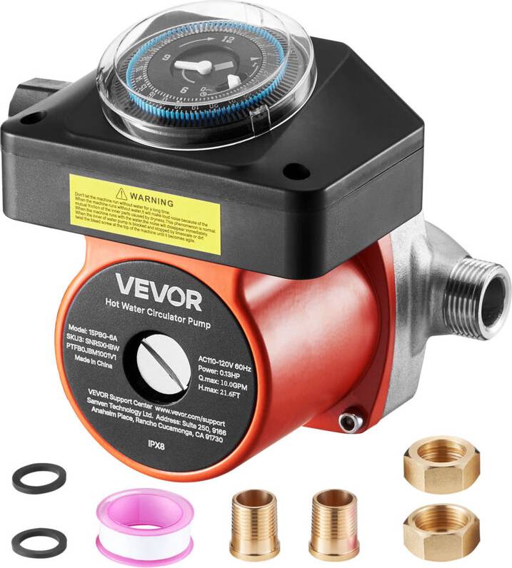 Instant hot water VEVOR Hot Water Recirculating Pump Kit