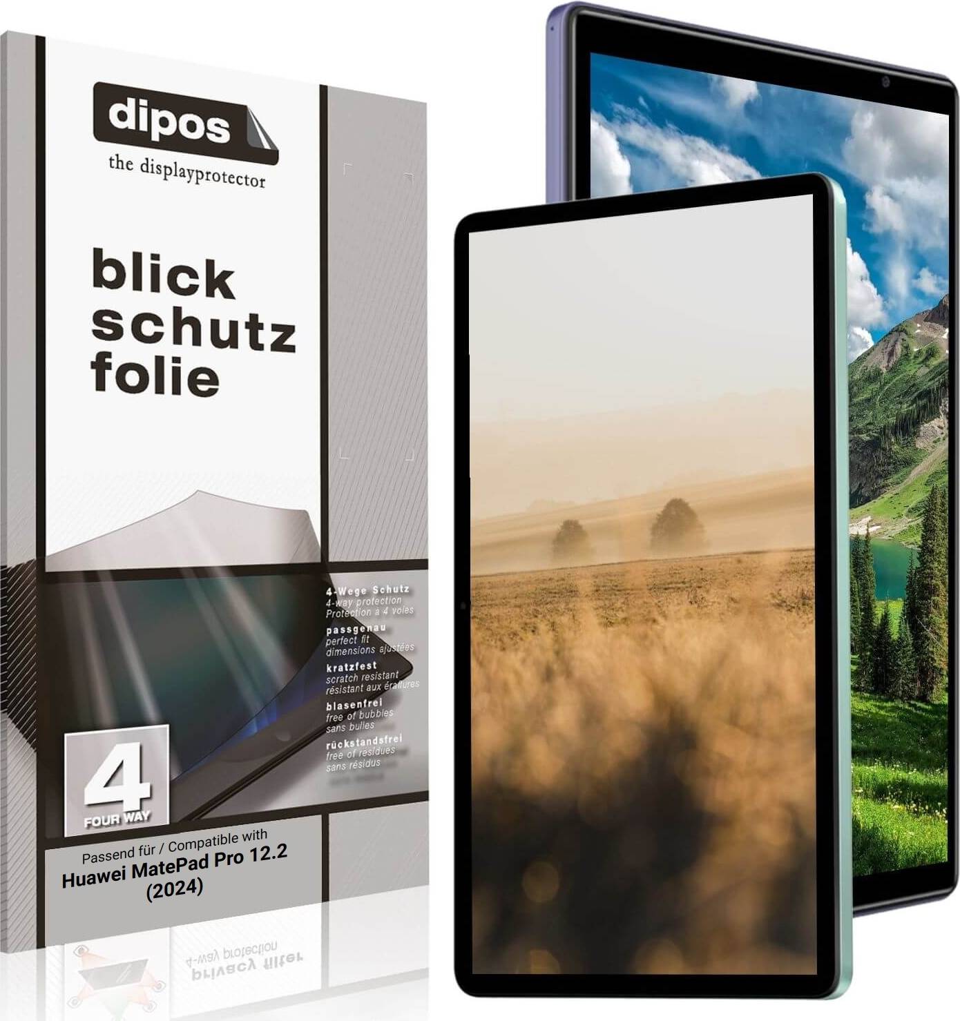 Dipos Screen Protector For Huawei Matepad Pro 12.2 Privacy Filter