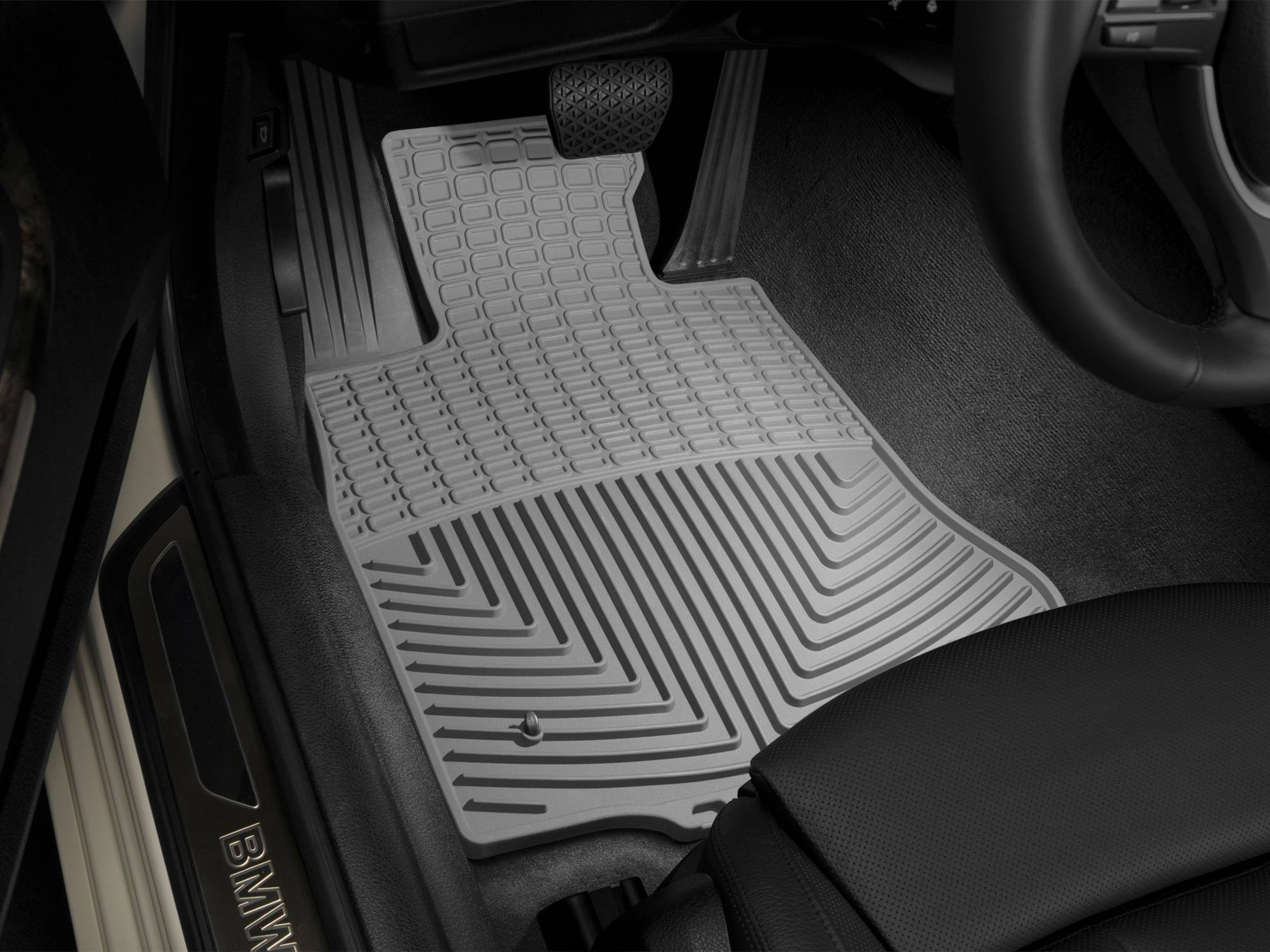 Weathertech floor mats WeatherTech Floor Mats Rear Rubber Gray