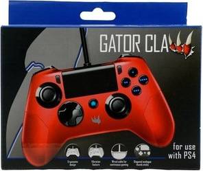 Klauw Wired Controller PS4 Rood