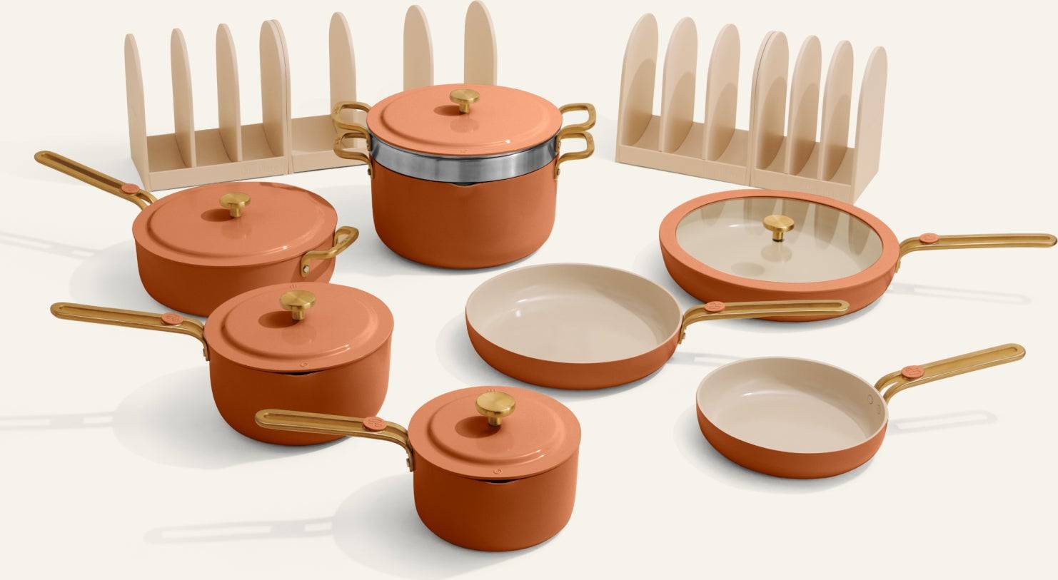 Our Place Essentials Complete Terracotta Cookware Set