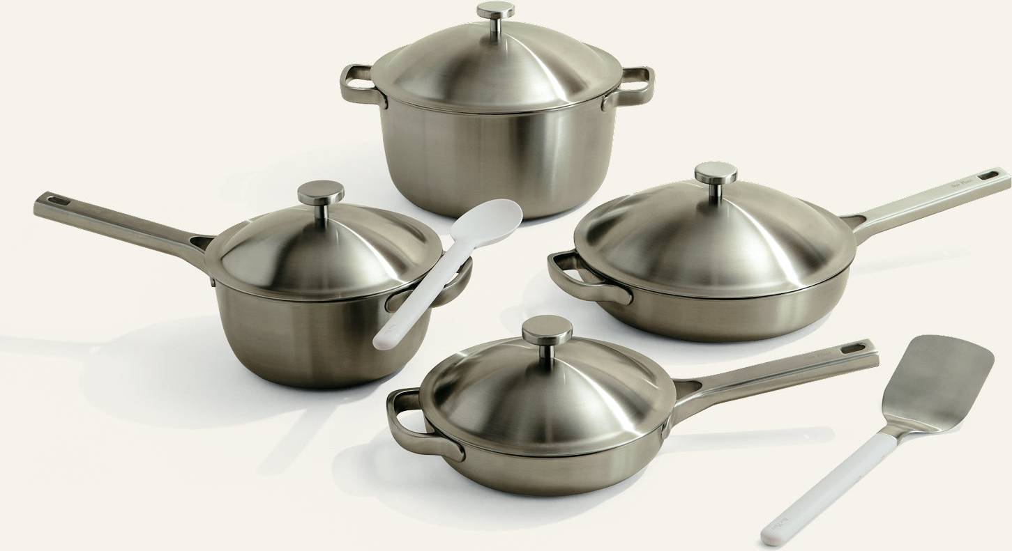 Our Place Titanium Pro Brushed Cookware Set