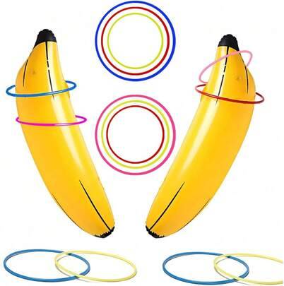 Shein Inflatable Banana Toss Game Set