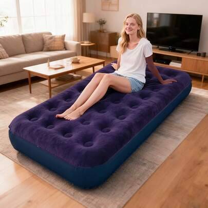 Shein Inflatable PVC Camping Air Bed