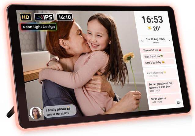 Digital picture frame Neon Light Digital Picture Frame