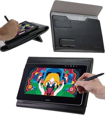 Wacom one Navitech Broonel Leather Graphics Tablet Folio Case