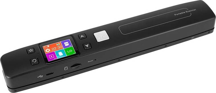 Saudism Portable Document Scanner WiFi Rechargeable Handheld