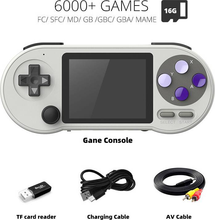 Data Frog SF2000 Mini Retro Videogameconsole