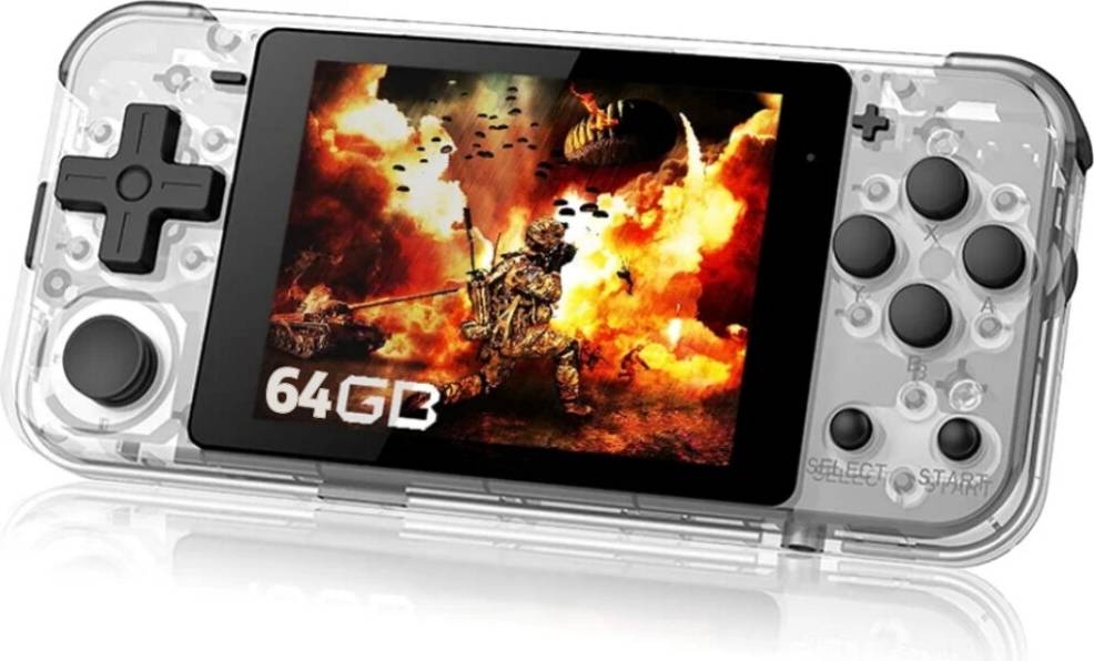 Portable Retro Handheld Game Console Linux - Grey