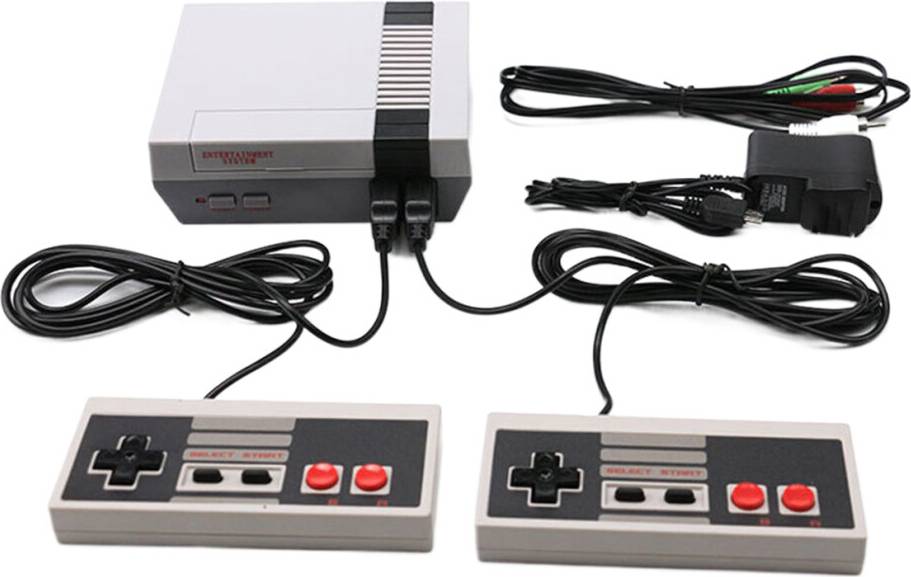 Plug and Play Retro Spillekonsol 8-Bit Gaming System