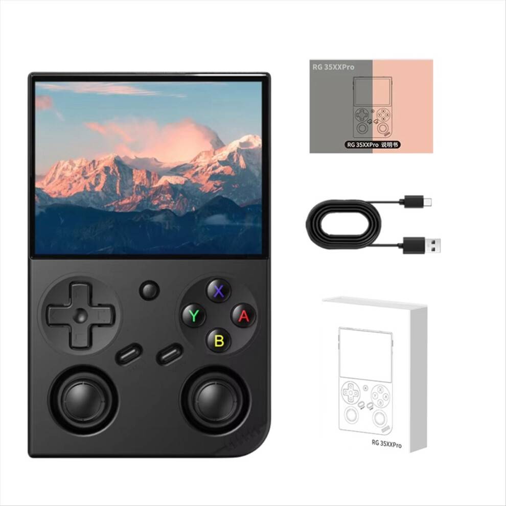 Melitt Retro Gameconsole 3.5 Inch IPS Scherm Linux