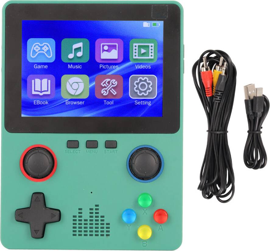 Handheld Game Console 3.5-Inch IPS Screen