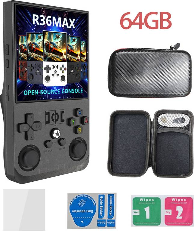 Retro Handheld Game Console R36MAX