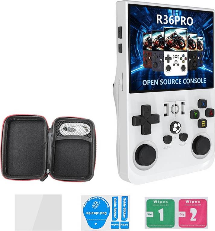 Tauoh Console Di Gioco Retrò Portatile R36PRO 128 GB