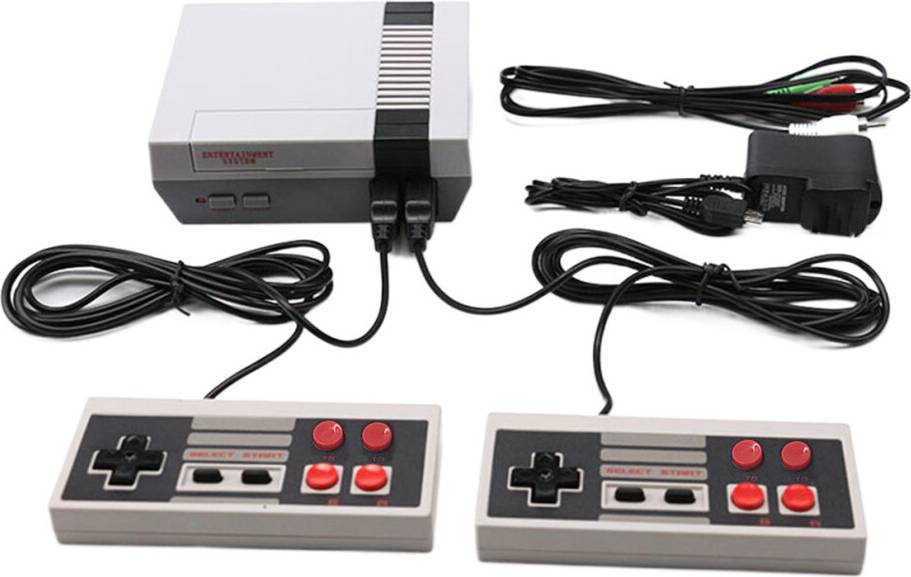 Plug and Play Retro Spillekonsol 8-Bit Gaming System