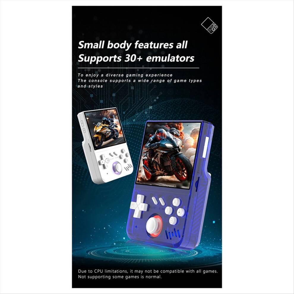 Melitt R36 Mini Retro Handheld Game Console MY 128GB