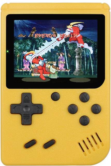 Console Portatile da Gioco Arcade Retrò - Giallo