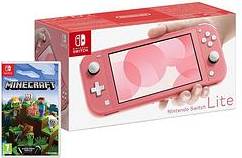 Nintendo switch lite Nintendo Switch Lite Console Minecraft Blue