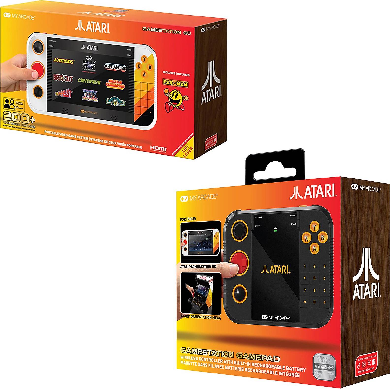 My Arcade Go Atari Gaming System