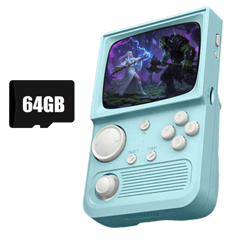 Console di Gioco Portatile R36T 64 GB - Turquoise
