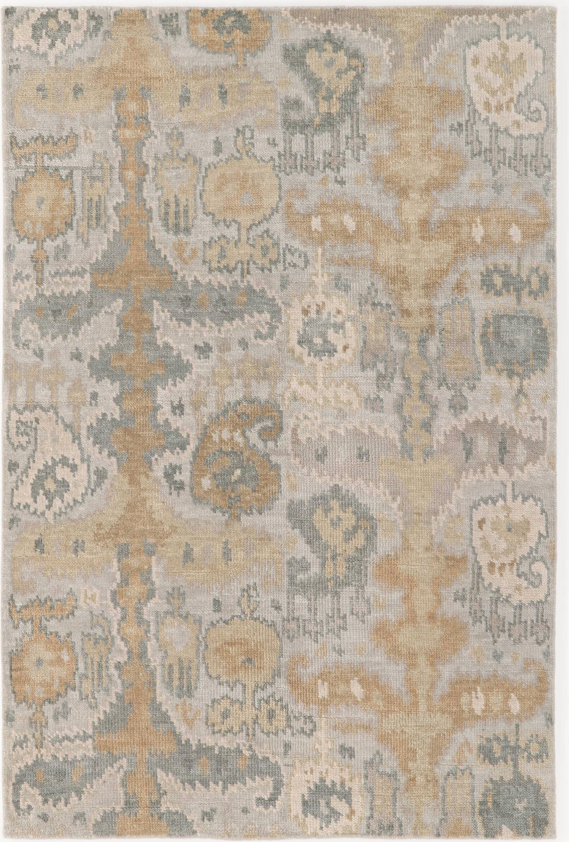 Westwing Collection Hand-Knotted Wool Rug Amun