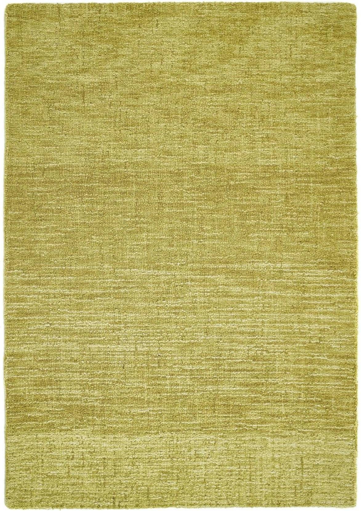 THE RUGS Country Autumn Solid Wool Rug 120x170 cm Gold