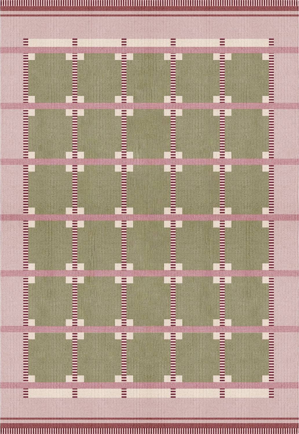 Layered Rollakan Ruth Spring Grass Rug 6'7" x 9'10" Multicolor, Green 200x300"