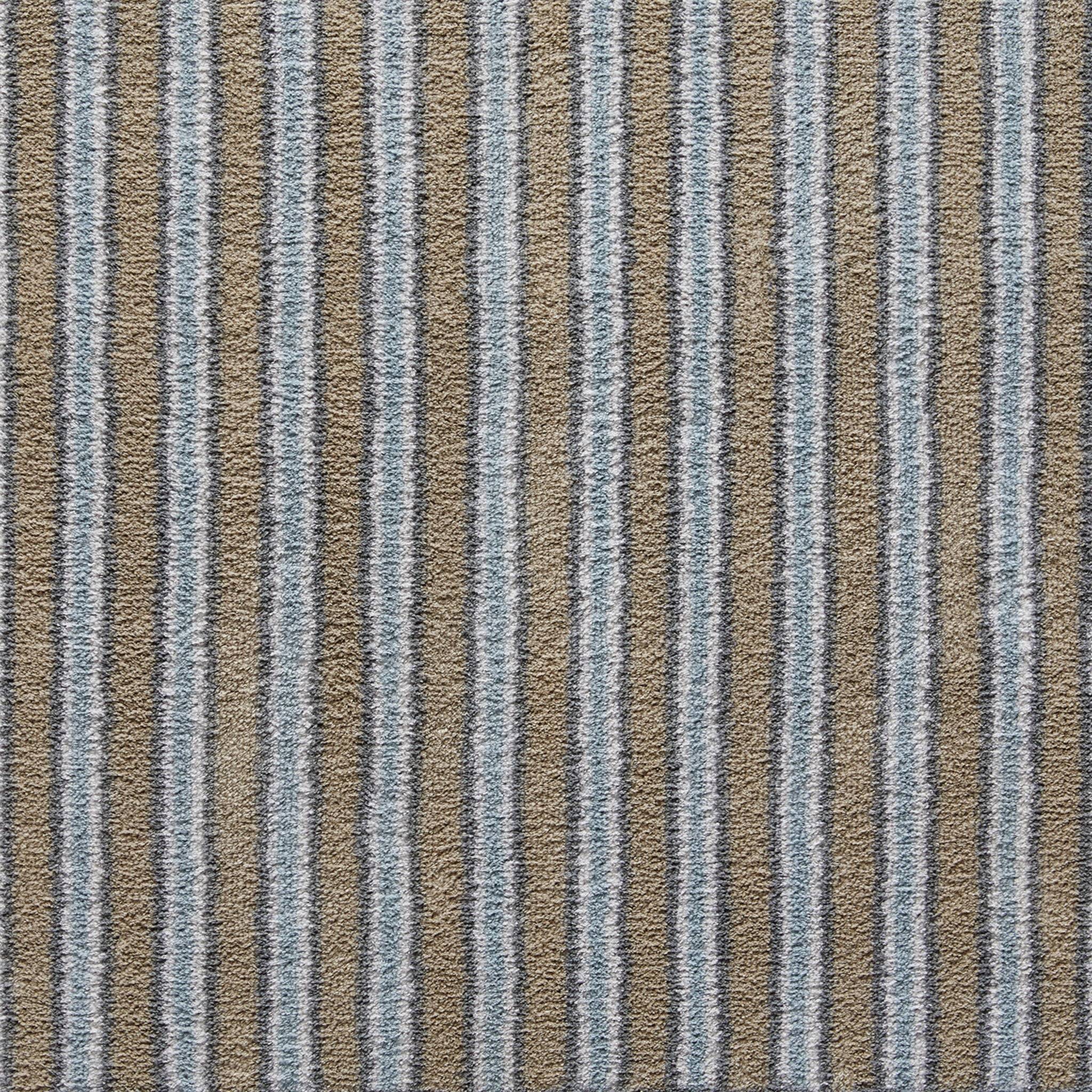 Hug Rug Stripe 83 Washable Doormat Blue Beige