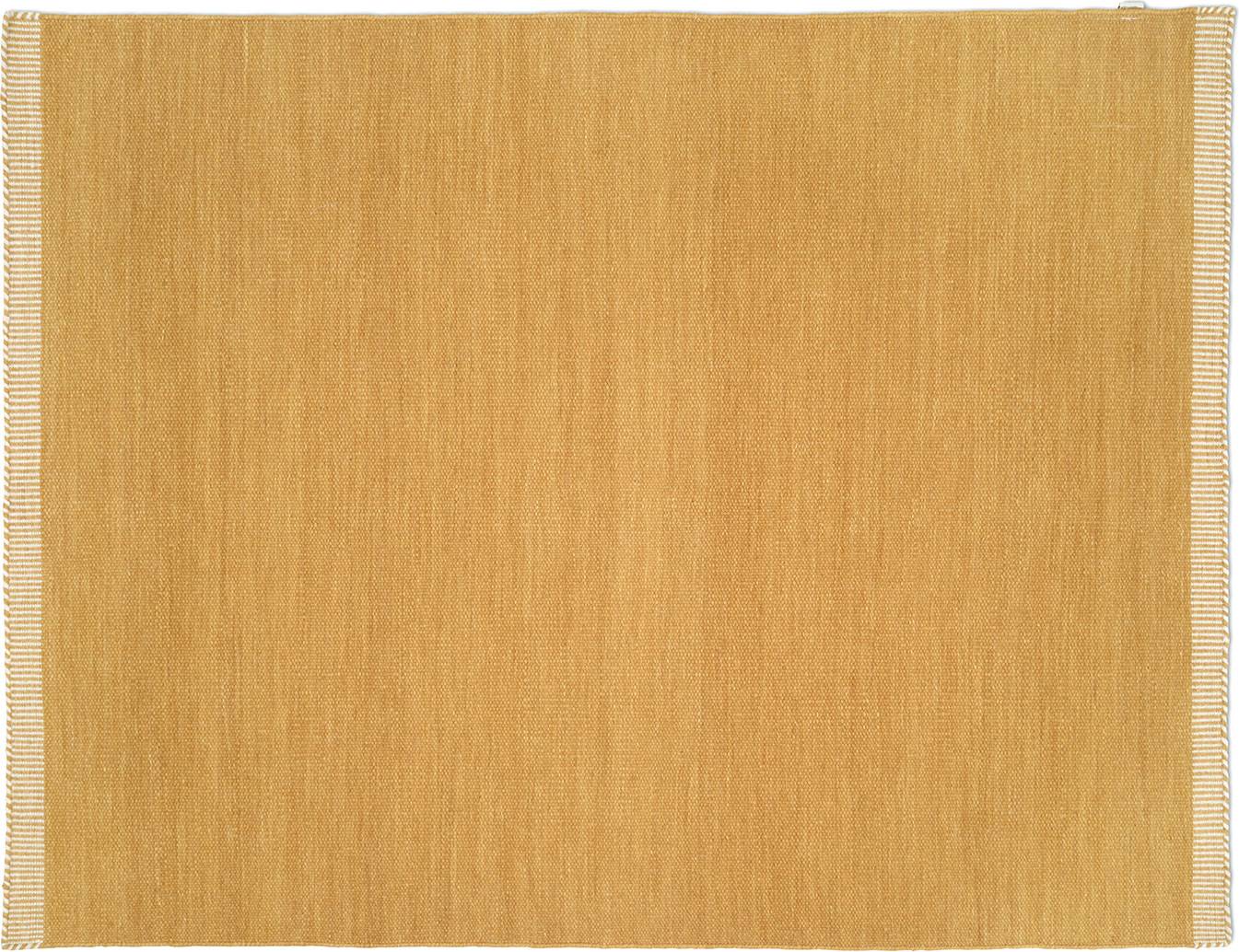 Classic Collection Pure Rug 170x230 Cm Wool Yellow Yellow