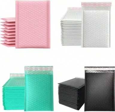 Bubble mailers Shein 10pcs Multi Color Bubble Envelopes