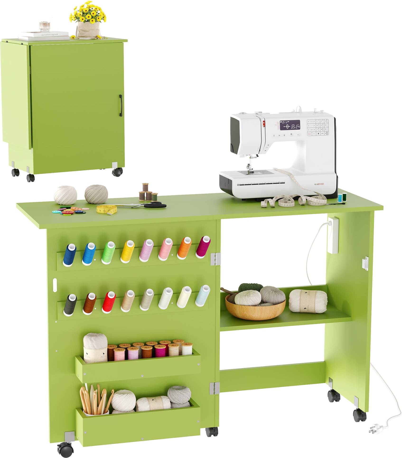 Sewing table Garvee Folding Sewing Machine Table