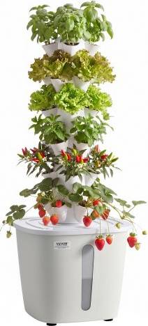 Hydroponics growing system VEVOR 30-Pod Hydroponic Tower Garden Kit
