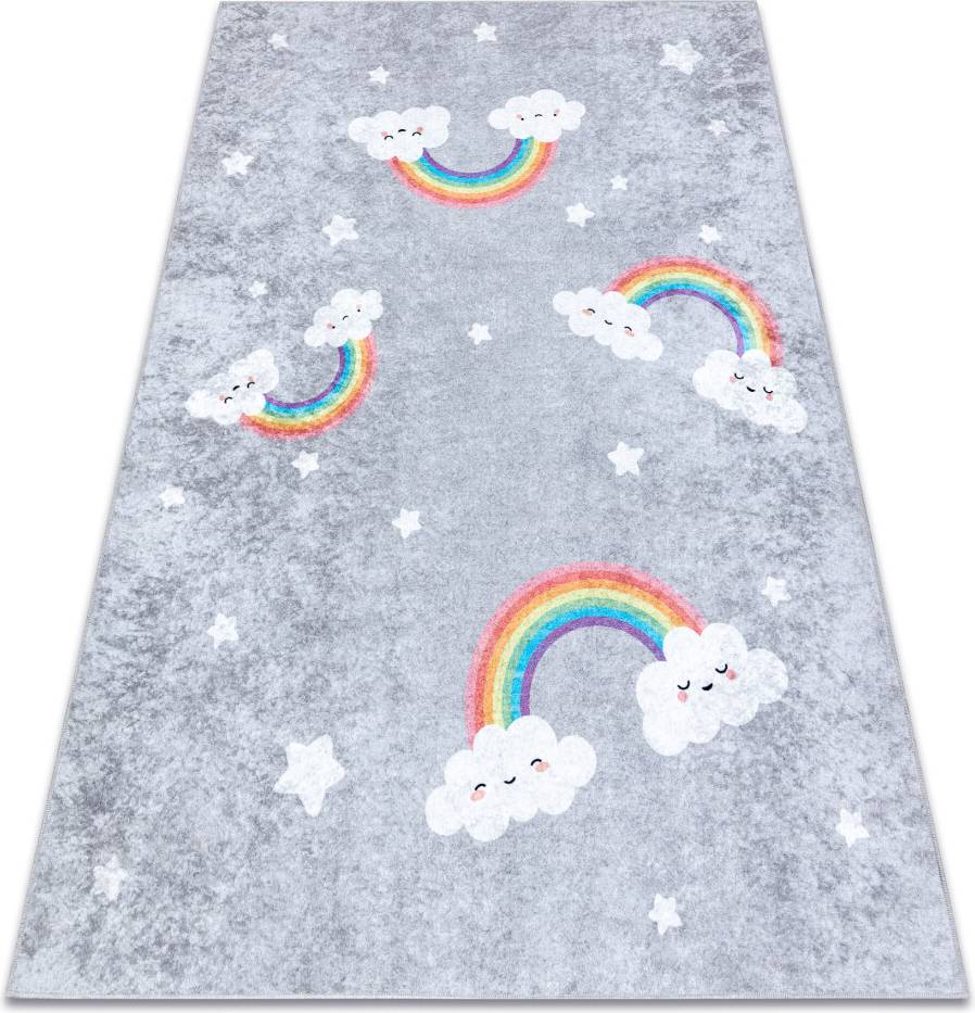 Washable rugs RUGSX Junior Washable Rainbow Rug