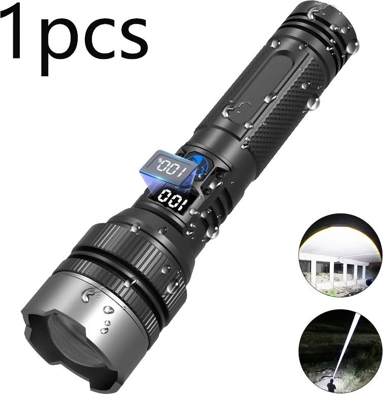 Rechargeable flashlight Temu Rechargeable Flashlight 2 1 Design