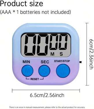 Shein 10-In-1 Gradient Color Stopwatch Timer