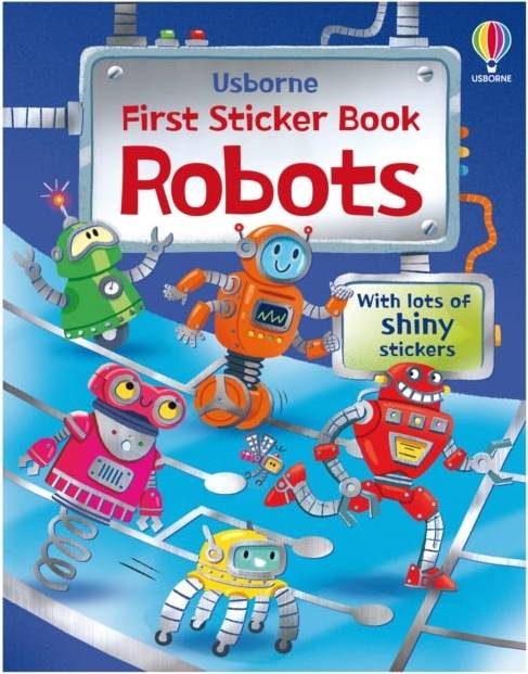 Usborne Alice Beecham First Sticker Book Robots