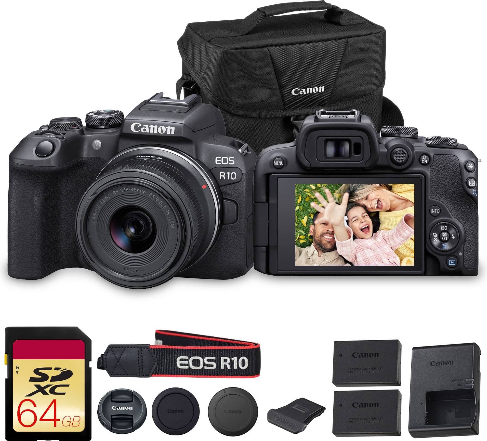 Canon eos r10 Canon EOS R10 Mirrorless Camera Kit RF-S 18-45mm Lens
