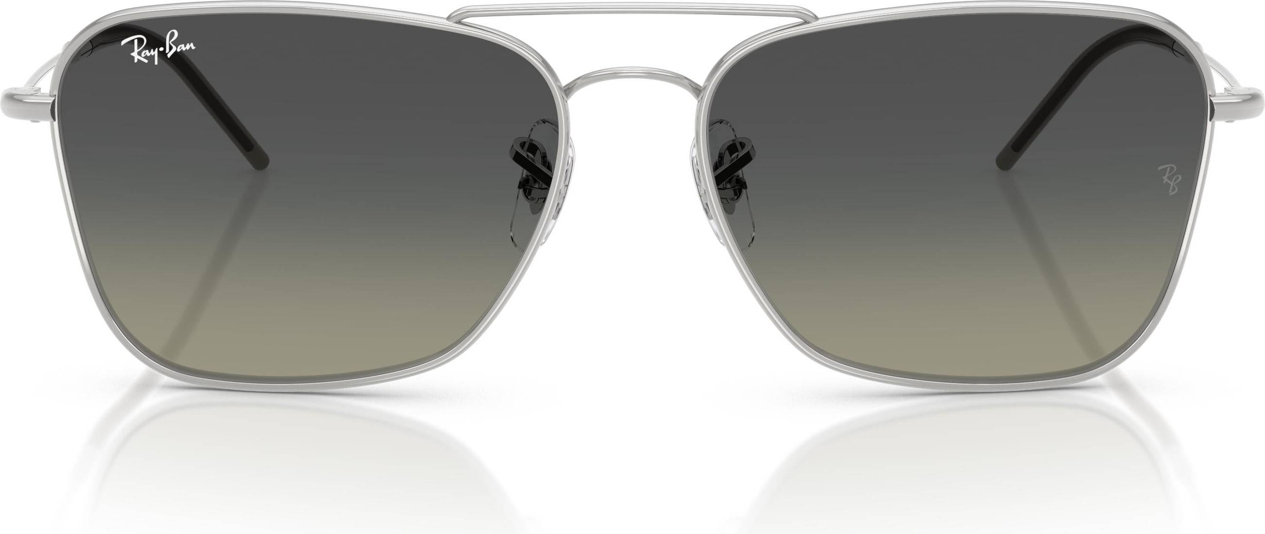 Ray-Ban Caravan Reverse RBR0102S Sunglasses - Silver/Gradient