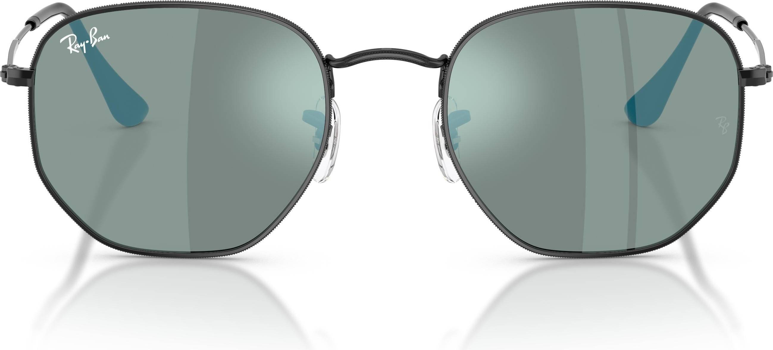 Ray-Ban Rb3548N Hexagonal Solbriller Stål Sort