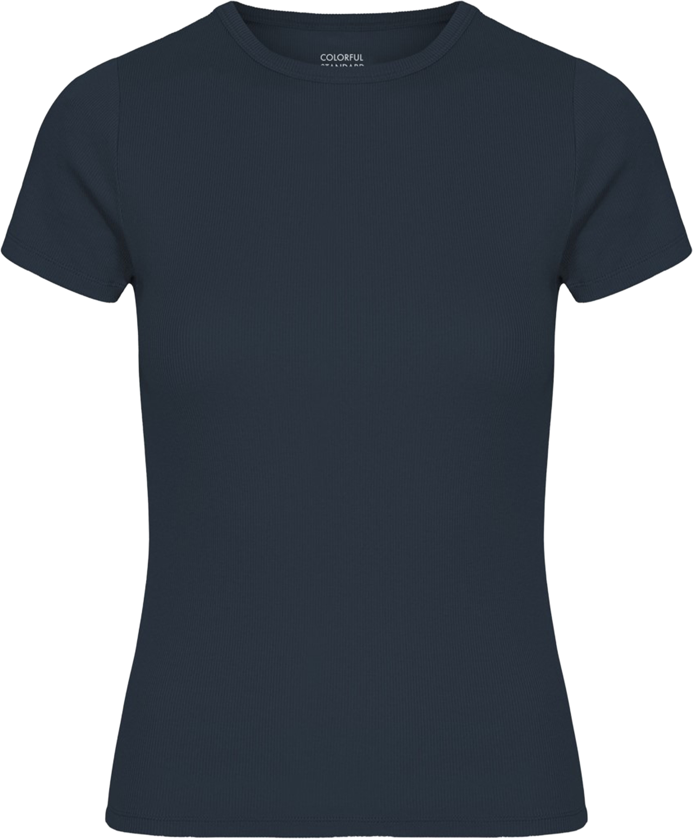 Colorful Standard Organic Rib SS T-Shirt - Blå