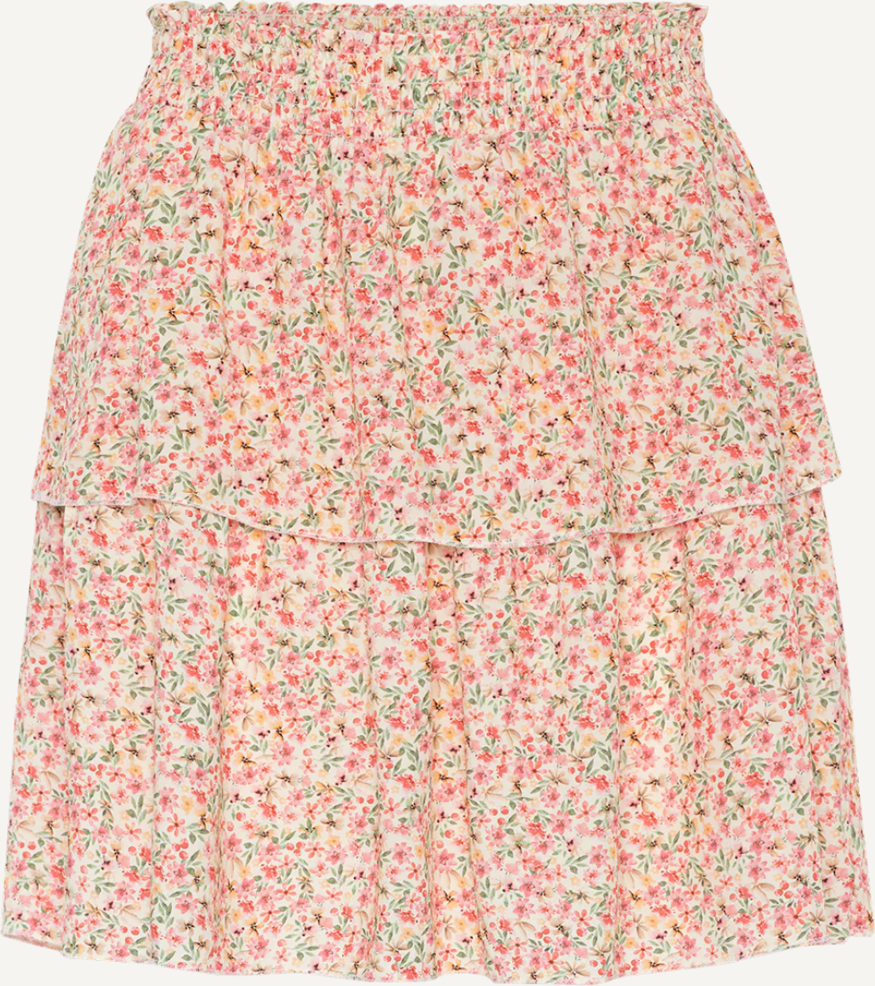 Sally Ruffled Skirt - Multicolore